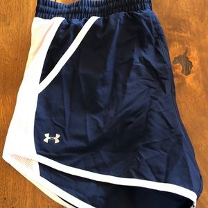 Under Armour running short